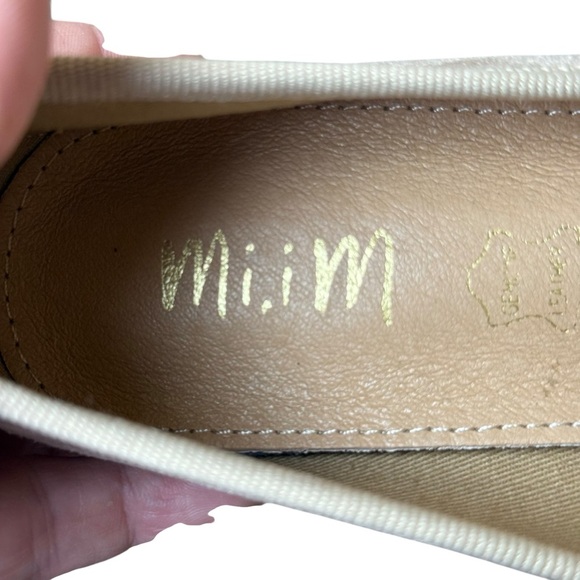 Mi.iM Luna Pointed Ballet Flat Leather Suede 8.5 Tan Neutral Casual Office Shoes - Picture 8 of 10